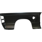 Fender for Dodge Ram 1500, Ram 2500 (2002–2009) Rear Driver Primed Steel