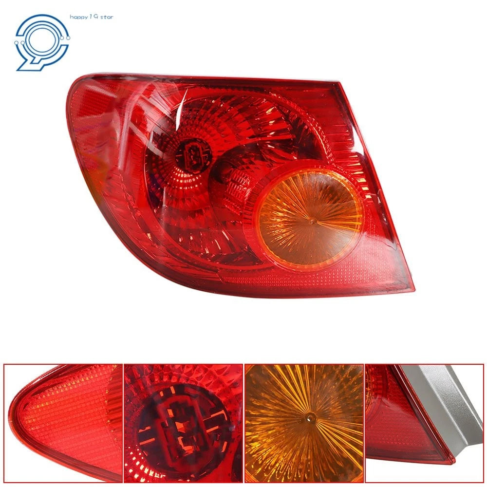 Rear Tail Light Assembly for Toyota Corolla (2005-2008) Left Side