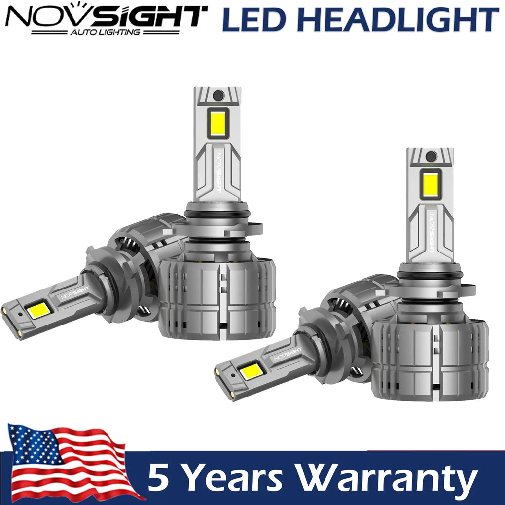 Set of 4 9005 LED Headlight Bulbs for Toyota RAV4 (2013–2015) 40000LM