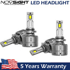 Set of 4 9005 LED Headlight Bulbs for Toyota RAV4 (2013–2015) 40000LM