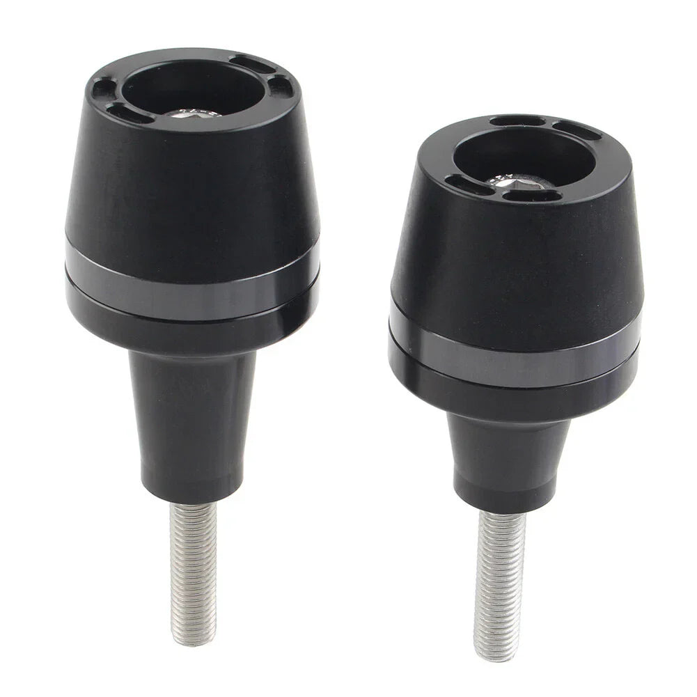 Black Frame Sliders Crash Protectors for Yamaha Suzuki Honda Kawasaki Universal