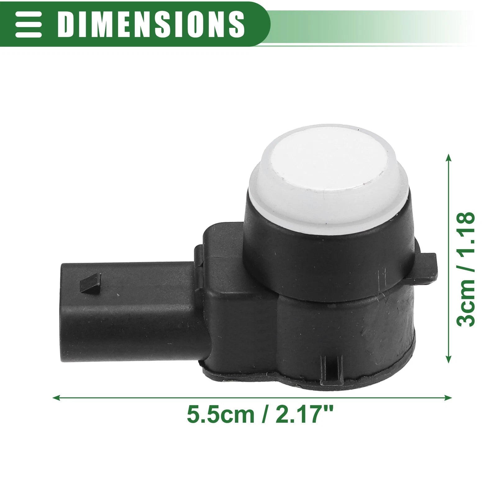 Bumper Reverse Parking Sensor for Mercedes-Benz C 250 (2012–2014) No. 2125420018
