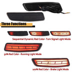Smoked LED Rear Reflector Tail Lights for Lexus ES (2013–2018)