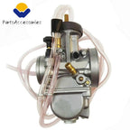 Carburetor & Throttle Cable for Yamaha YZ250 YZ465 Suzuki Quadracer 250 500