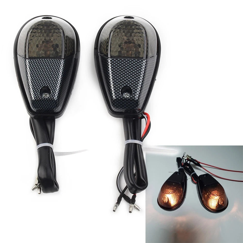 Smoke Flush Mount Turn Signals for Universal Sportbikes (All Years)
