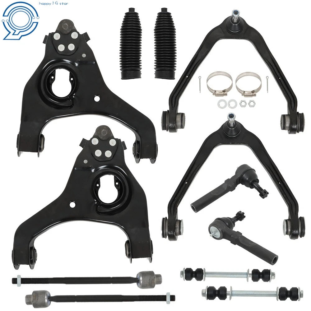 Set of 12 Front Control Arms for Chevrolet Silverado GMC Sierra 1500 (1999–2006)