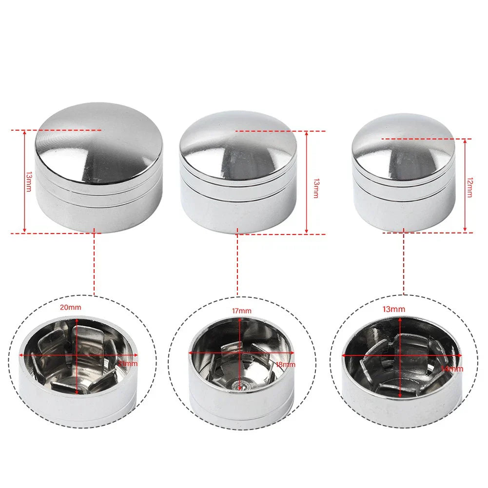 Red 61X Engine Bolt Topper Cap for Harley Touring Road King Street Glide (1999-2006)