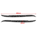 Headlight Eyebrow Eyelid Covers for BMW 5 Series E39 (1997-2003)