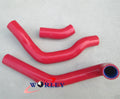 Red Radiator Hose for Nissan Silvia S13 180SX CA18DET Turbo (1989-1994)