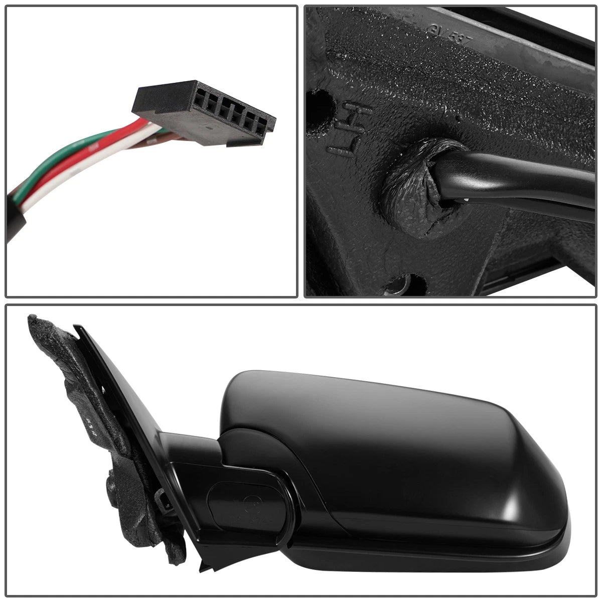 Power Folding Heated Side Mirror Left for BMW E46 323i 325i 328i (1999–2006) BM1320118
