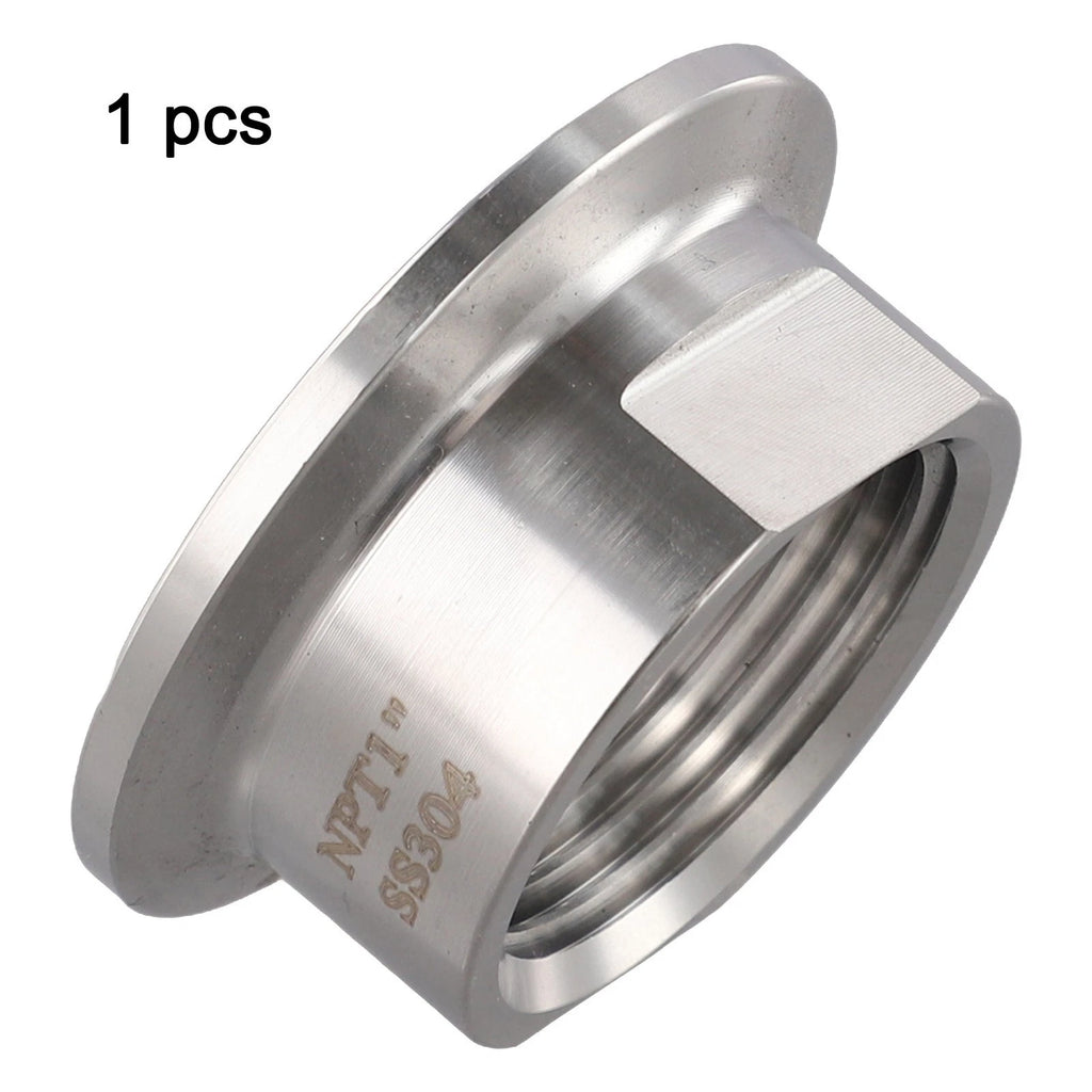 Stainless Steel Tri Clover Adaptor for 1 Inch Connection (20mm Length)