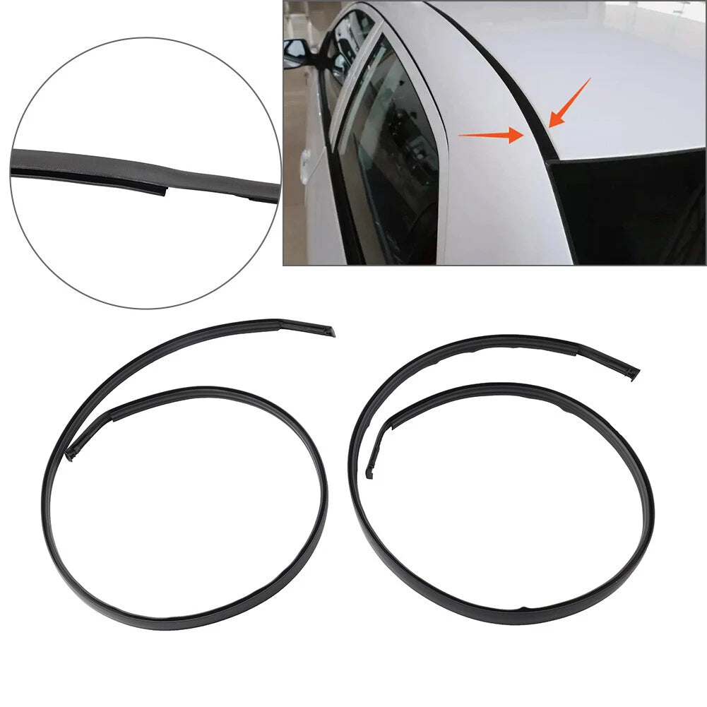 2X Roof Molding Trim Weather Seal Strip for Toyota Corolla (2009–2013)