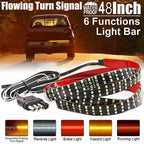 48" LED Strip Tailgate Light Bar for Chevy Ford Dodge Truck