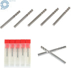 4 Flutes Carbide End Mill for 1/8" Shank 1/2" Cut