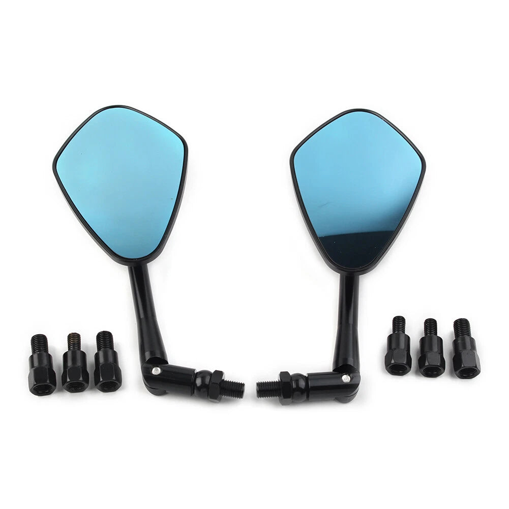CNC Rear View Side Mirrors for Kawasaki Z900 Z900RS Z800 Z1000 (2017–2023)