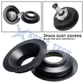 Universal Dust Cover Rubber Housing Seal Caps for HID LED Retrofit (—)