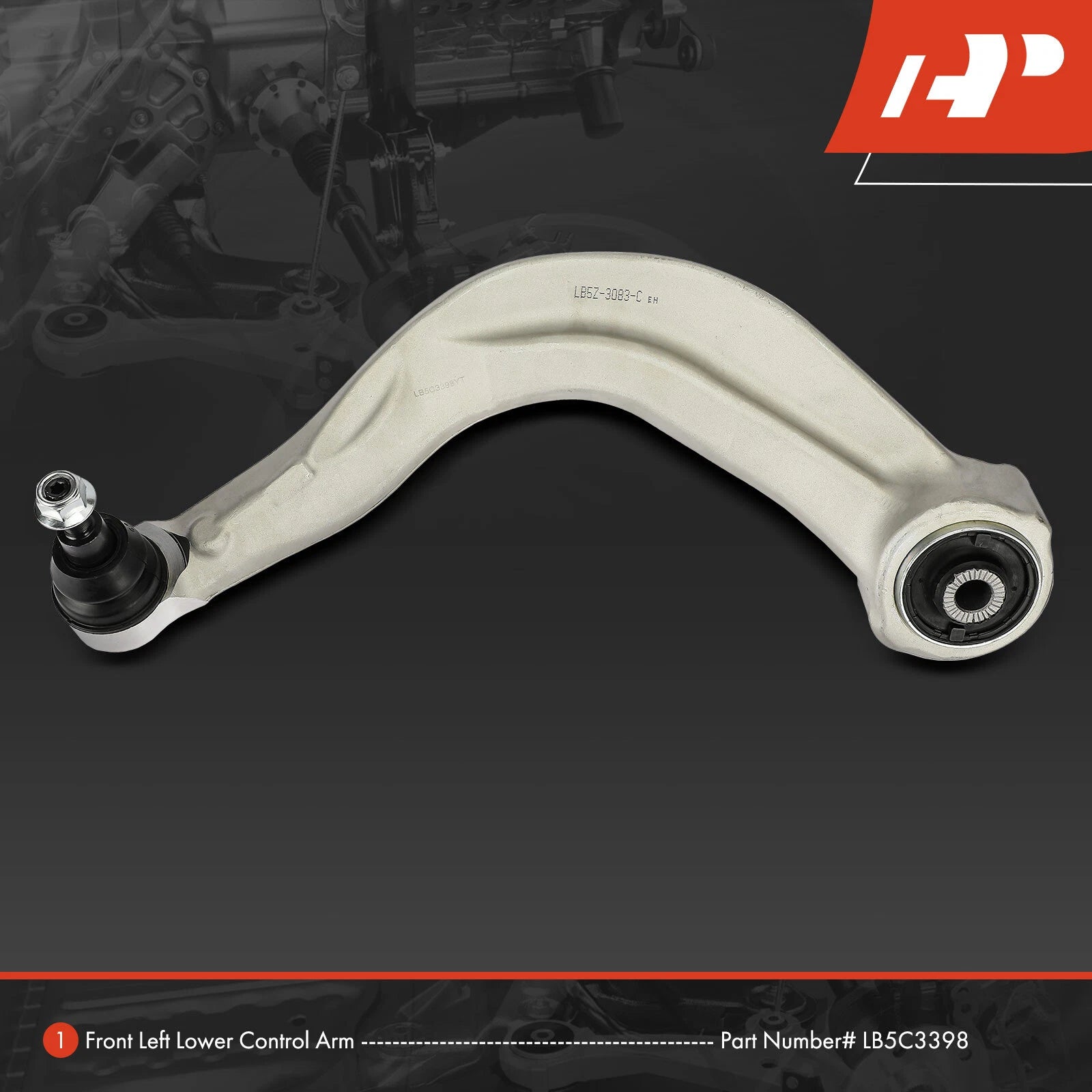 Front Left Lower Control Arm with Ball Joint for Ford Explorer (2020-2023)