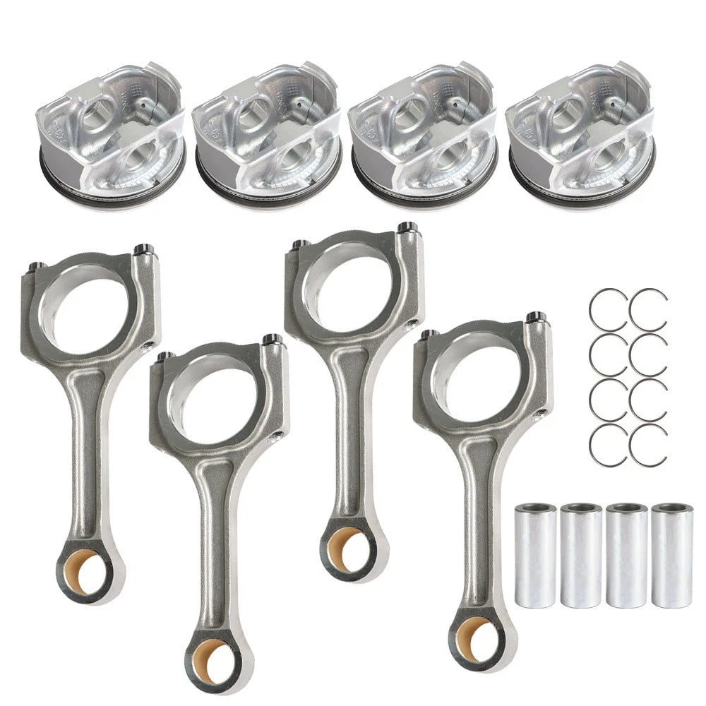 Set of 4 Connecting Rod Pistons for Hyundai Sonata (2011–2019)