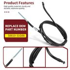 Rear Parking Brake Cable for Suzuki King Quad 450/700 (2005–2010) #58810-31G00