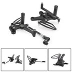 Adjustable Rearsets Foot Pegs for Kawasaki Ninja 250/400 (2018–2022) TI T9