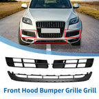 Set of 1 Front Lower Bumper Grille for Audi Q7 (2010–2015) No.4L0807681 Black