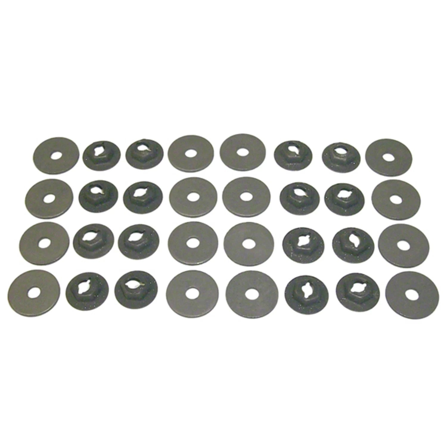 Replacement 32-Piece Hood Ornament Hardware Kit