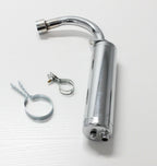 Exhaust Muffler Pipe for TDRMOTO 100cc 2 Stroke Motorized Bicycle