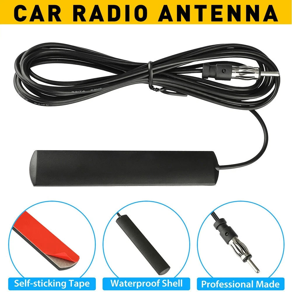 10FT Amplified Hidden Antenna for Universal AM/FM Radio