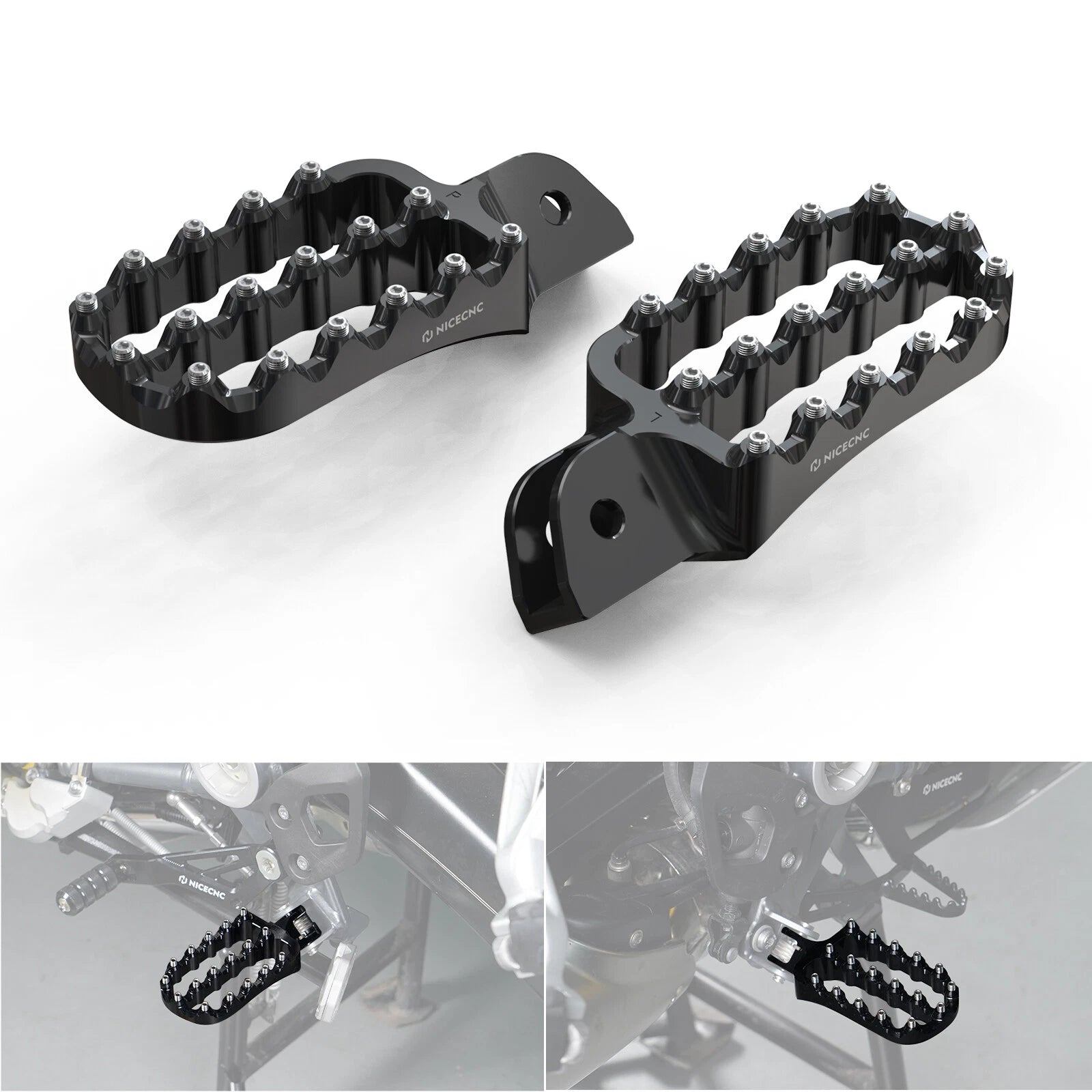 Rotating Foot Pegs for BMW R1200GS (2013–2018) R1250GS (2019–2023)