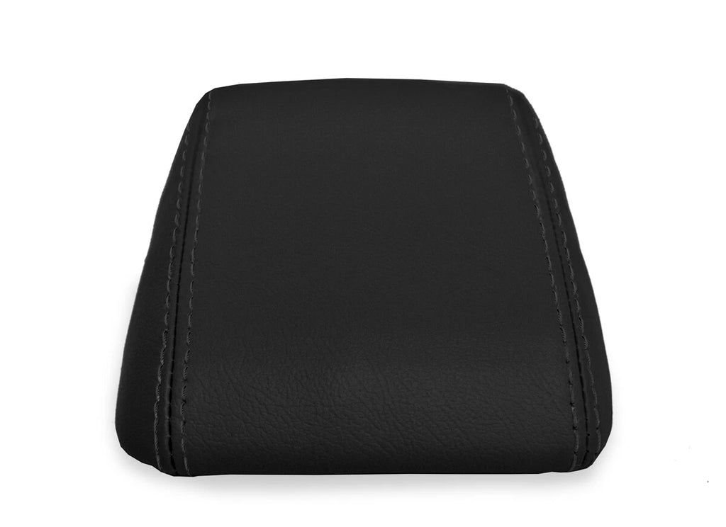Center Console Lid Armrest Cover for Scion TC (2005–2010) Black PVC Leather