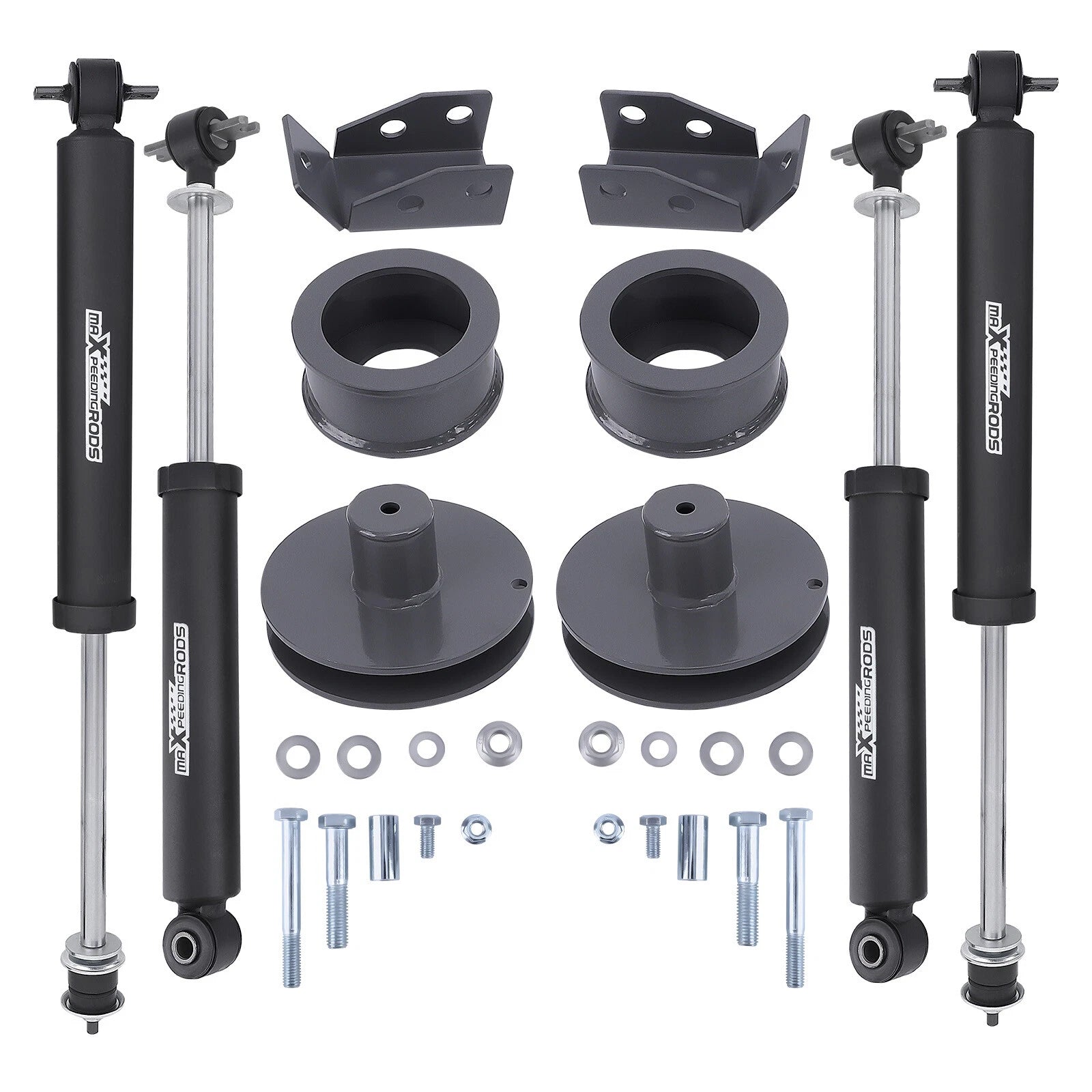 2" Lift Kit for Jeep Wrangler TJ 4WD (1997–2006) - Nitrogen-filled Shocks