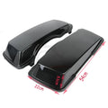 Saddlebag Lid Cover for Harley Electra Road Glide (1994–2013) - Vivid Black