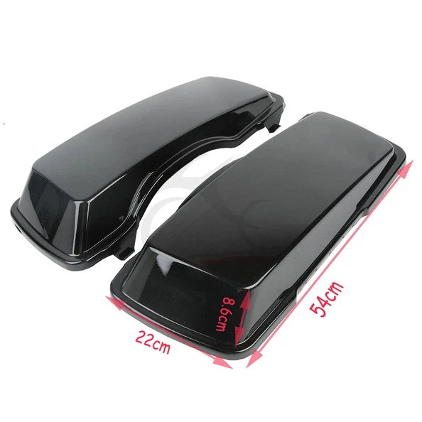 Saddlebag Lid Cover for Harley Electra Road Glide (1994–2013) - Vivid Black