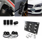 Tow Hook License Plate, Air Valve Cap & Release Fastener for Mercedes C/E (2010–2019)