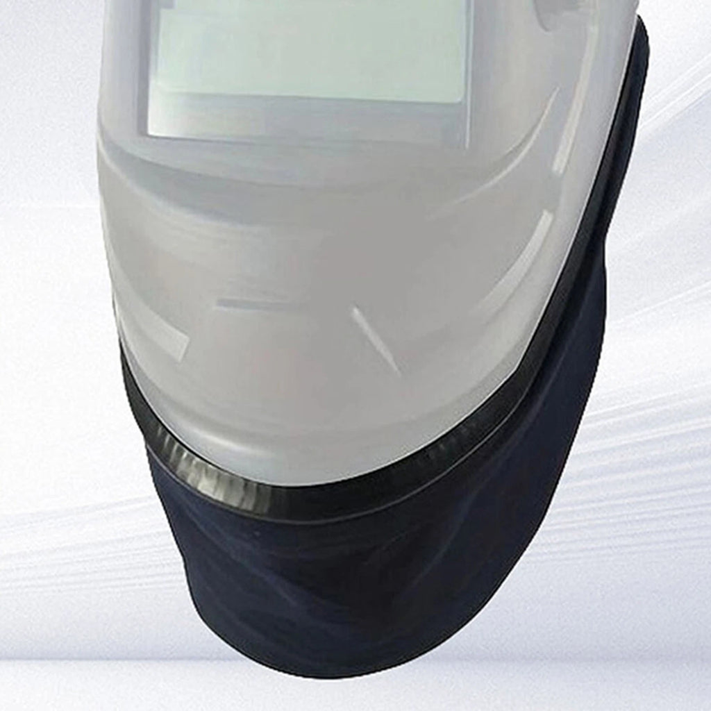 Pressure Fit Silicone Seal Bib for Welding Helmet Full Front Neck Coverage