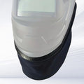 Pressure Fit Silicone Seal Bib for Welding Helmet Full Front Neck Coverage