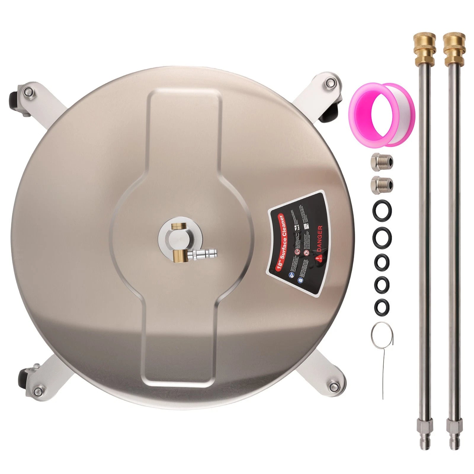 18" Pressure Washer Surface Cleaner for All Models (4000PSI)
