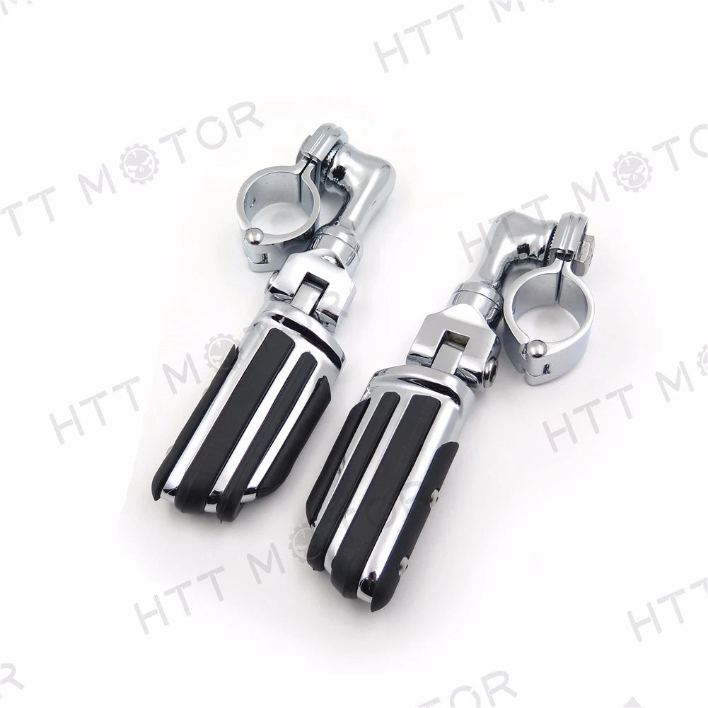 Adjustable Foot Peg 1.5" for Triumph Rocket/Suzuki (Chrome)