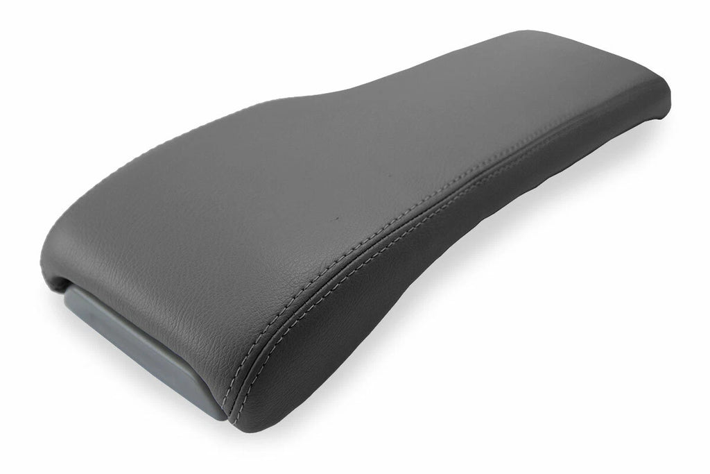 Leather Console Lid Bench Seat Cover for Toyota Tacoma (2001–2004) Gray