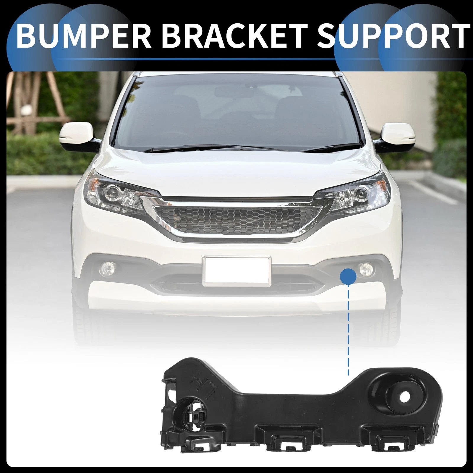 1pc Left Front Bumper Retainer Bracket No.BT4Z17C947B for Ford Edge (2011–2014)