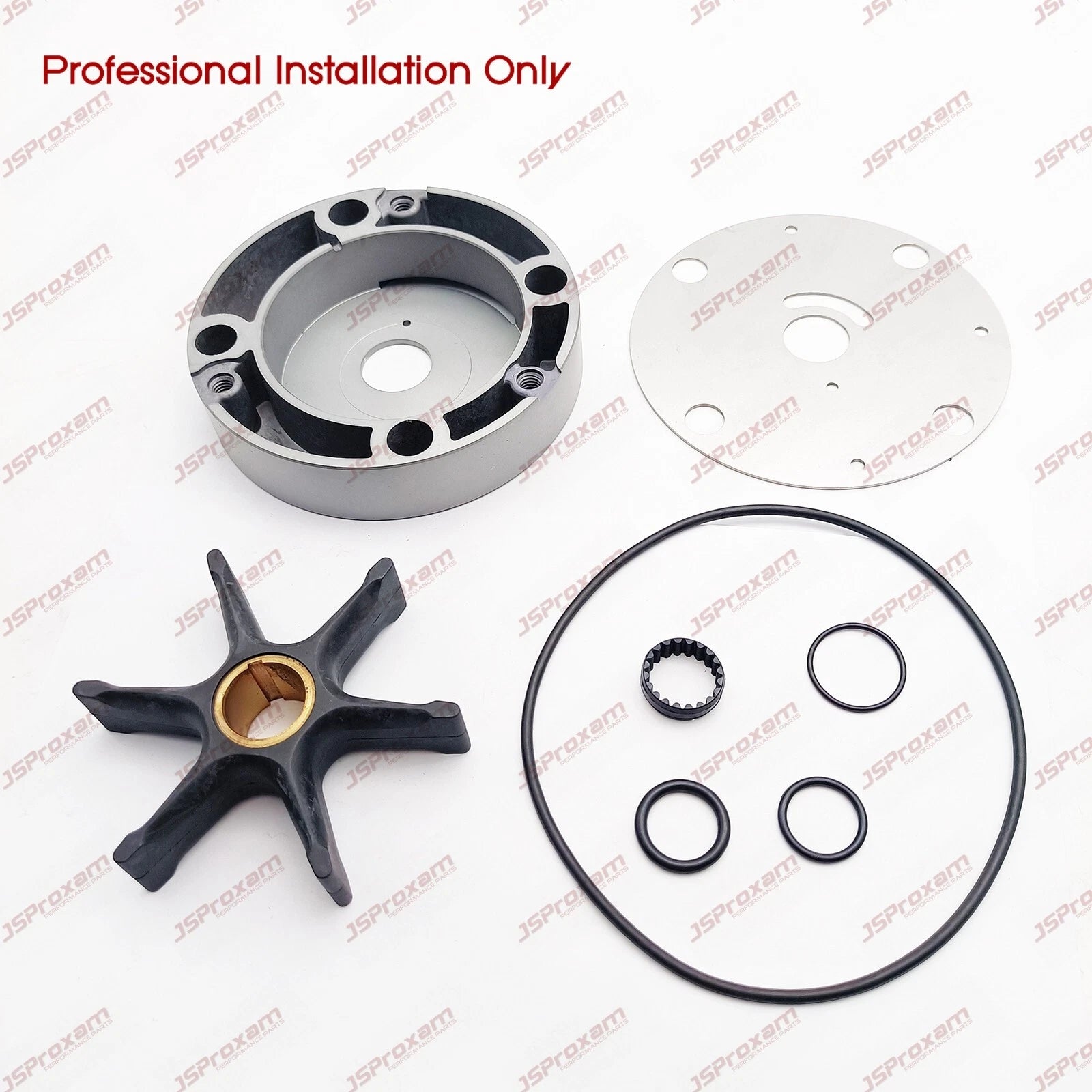 Water Pump Impeller Kit w/Housing for OMC Stringer (1969–1985) 879031 983298 18-3386