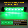 20PCS LED Underbody Rock Light Kit for Auto Truck Boat ATV UTV