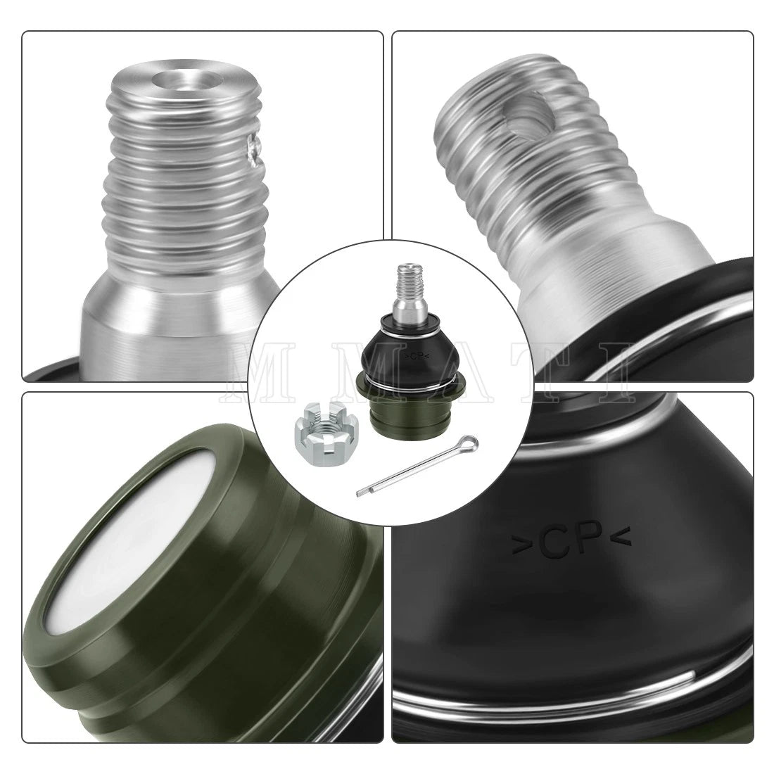 Set of 4 Upper Lower Ball Joints for Suzuki KingQuad LT-A 450 500 700 750 (2005–2023)