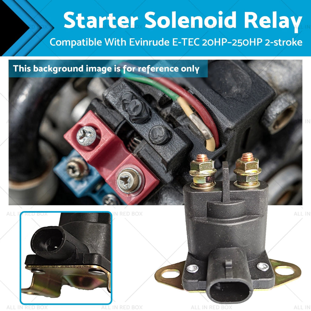 Starter Solenoid Relay for Evinrude E-TEC 20HP–250HP (2004–2023)