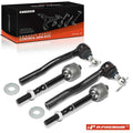 Set of 4 Front Inner & Outer Tie Rod Ends for Ford Ranger (2020–2023)