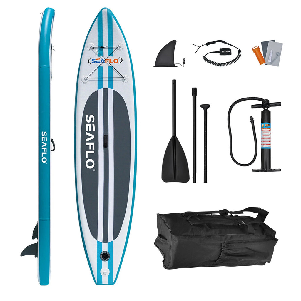 Inflatable Paddle Board for Stand Up Paddle Boards (11' x 30'' x 6'')