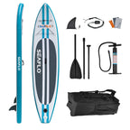 Inflatable Paddle Board for Stand Up Paddle Boards (11' x 30'' x 6'')