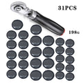 30 Pcs Tire Repair Kit Rubber Patches for Universal Use