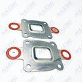 2Pcs Dry Joint Elbow Gasket for Mercury Mercruiser (27-864850A02, 18-0722)
