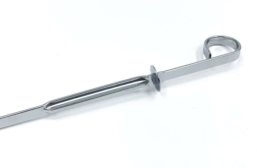 Engine Oil Dipstick Chrome Replacement for 1949-1953 Ford Flathead V8